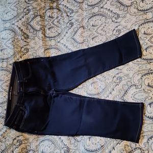 Dark blue Michael Kors cropped jeans